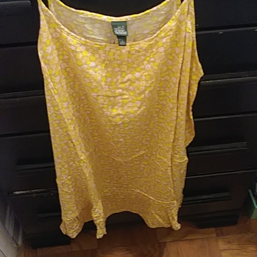 🏷️🤍 Wild Fable Yellow Floral Dress